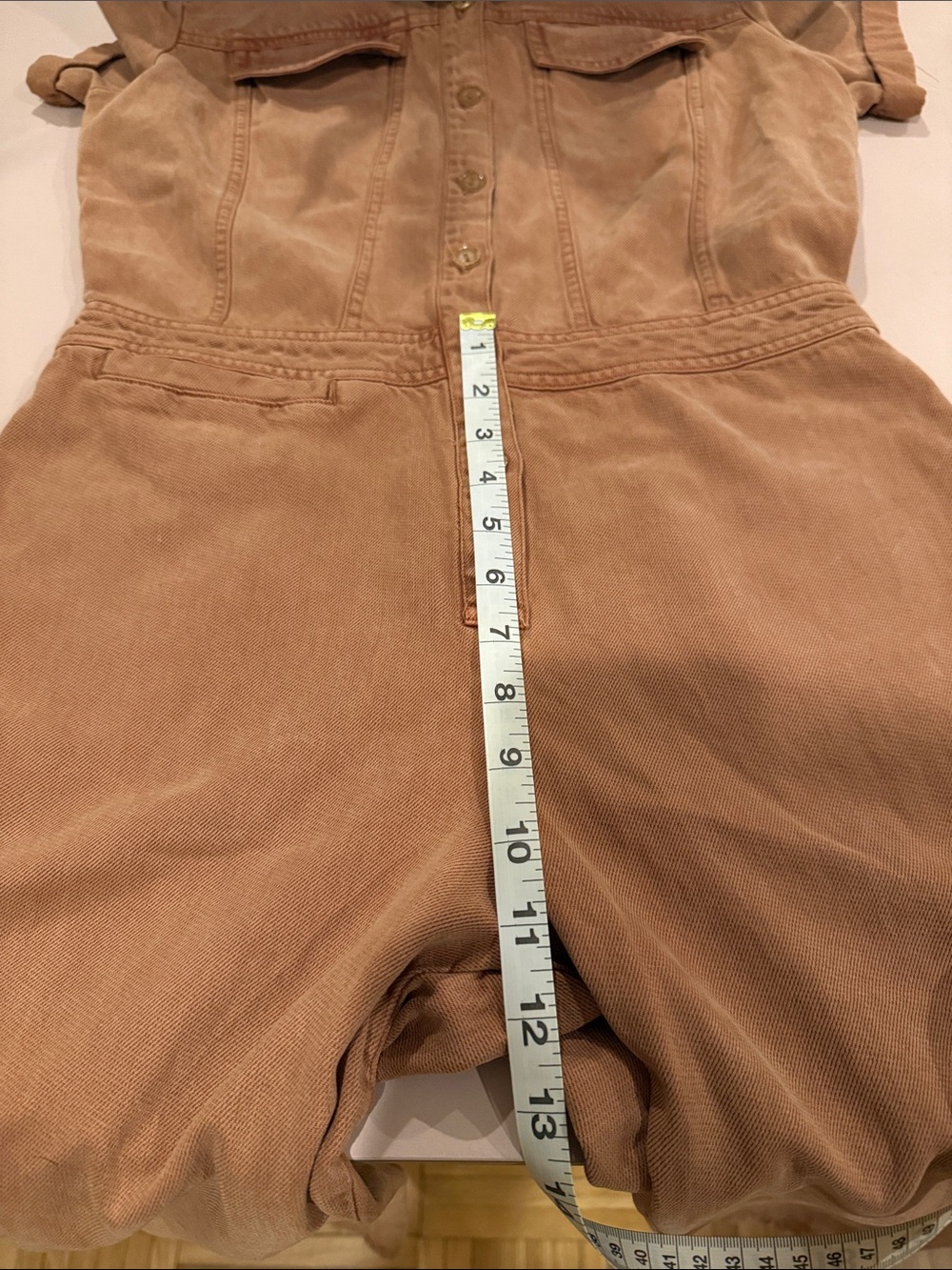 Young Fabulous & Broke Rust Brown Short Sleeve Utility Jumpsuit - Picture 7 of 11